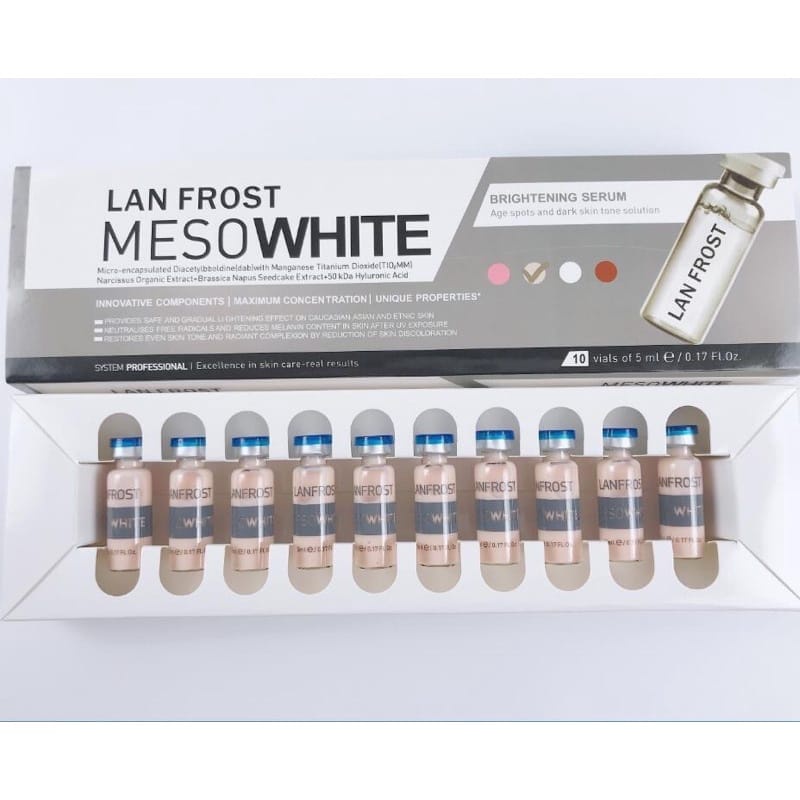 MESOWHITE BBGLOW dermawhite whitening glowing