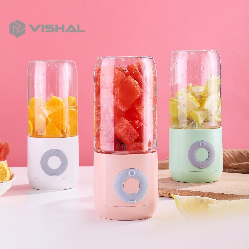 VISHAL Blender Juicer Juicer Portable Mini Juicer Botol Juice Cup USB Blander VS