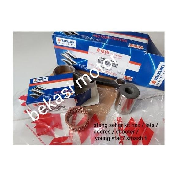Motor Sparepart Motor rod kit stang seher suzuki nex lets address