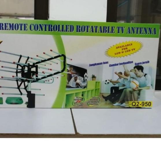 Antena TV digital Outdoor / Luar + Remote + Booster TV Q 950