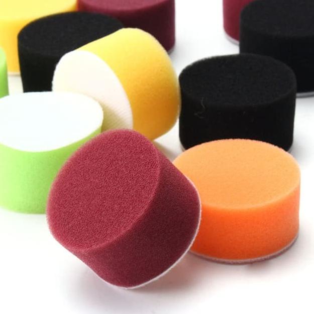 set 16pcs busa poles 2" buff polisher pad air sander 2 inch mesin bor