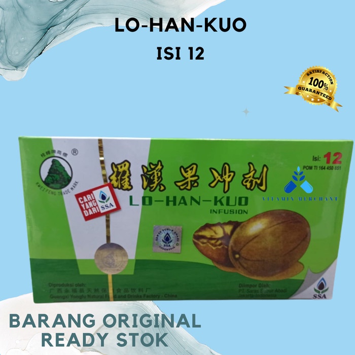 

LO HAN KUO INFUSION 12 BOLI / PELEGA TENGGOROKAN