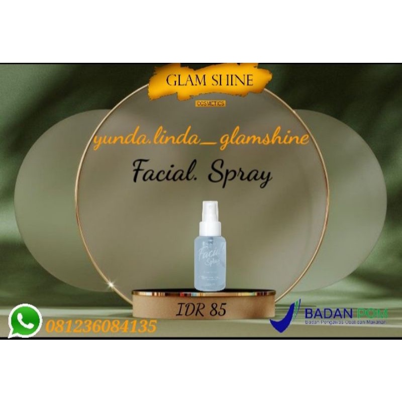 GLAMSHINE FACIAL SPRAY