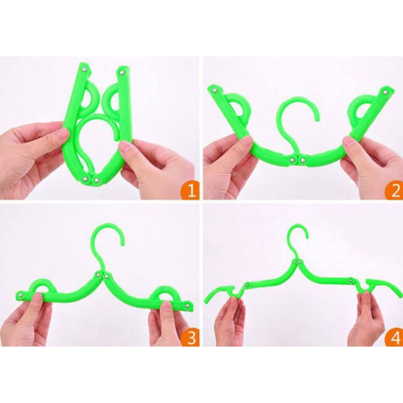 Hanger Lipat Portable/ Gantungan Baju Lipat/ Gantungan Baju Praktis Minimalist