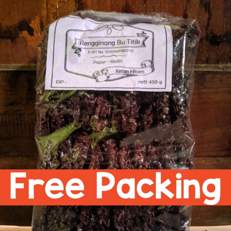 

Rengginang Rengginan ketan hitam 450 gram