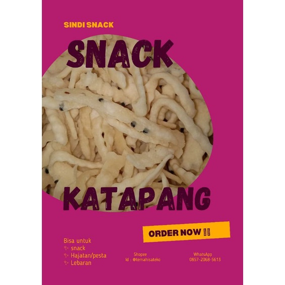 

cemilan Katapang | Katapang | Snack katapang | Katapang manis | Katapang asin | Katapang Majalengka