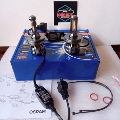TERLARIS Lampu LED H4 OSRAM 6000K Fortuner Xpander Livina Avanza Xenia Ertiga Jazz Agya Ayla Calya S