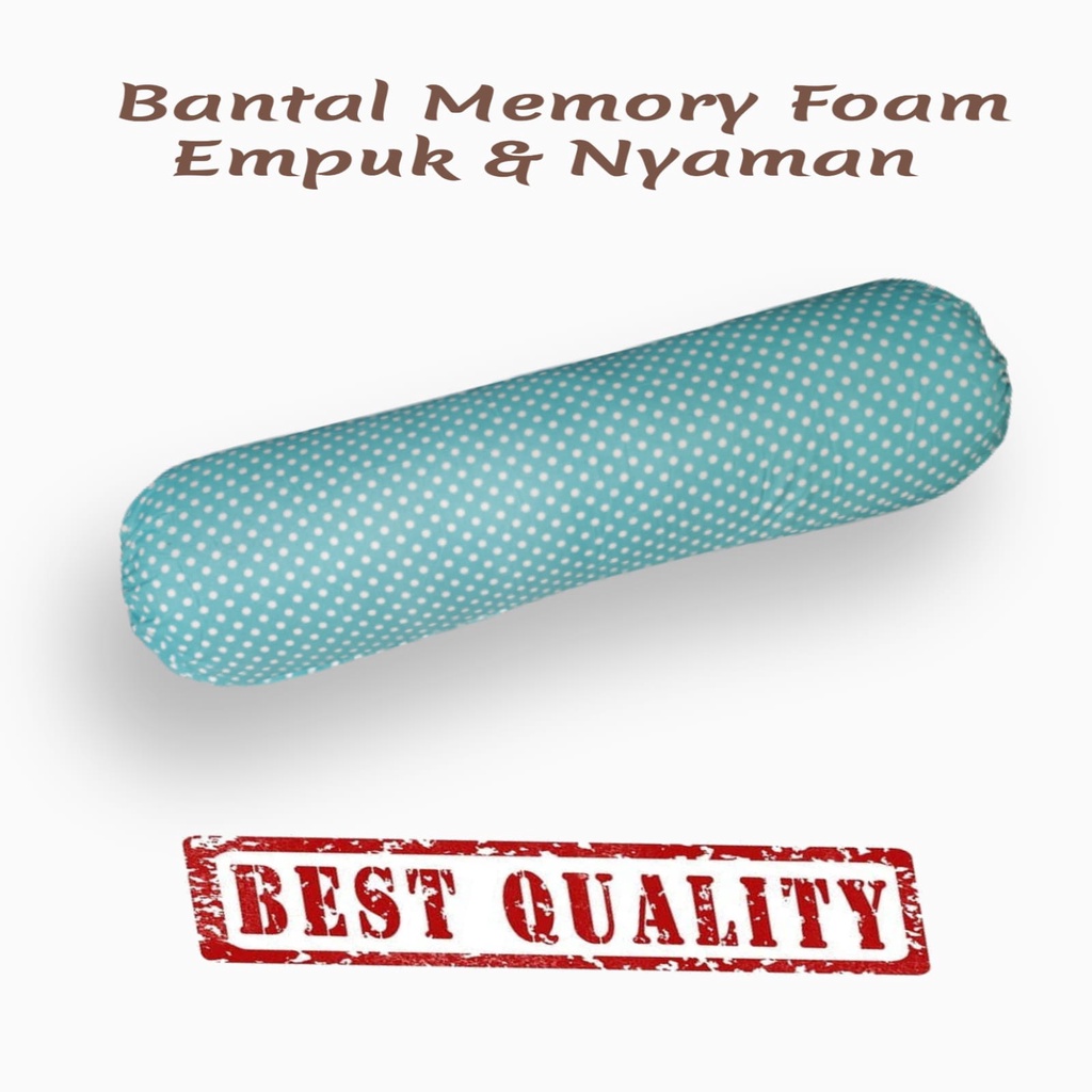 Bantal Guling Tidur Hotel Murah, Full Memory Foam Empuk Dan Nyaman