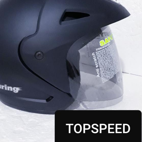 Helm BMC touring hitam doff