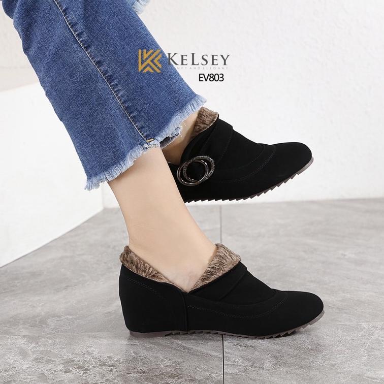 NICOLE SEPATU BOOTS WANITA KELSEY EV803 SEPATU  BOOTS BRUDRU Z65D