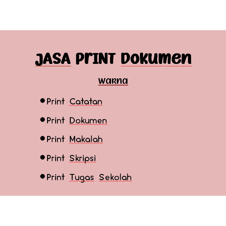 

Print dokumen warna