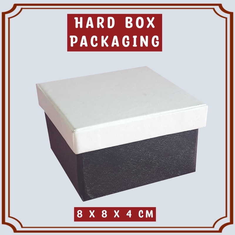 

HARD BOX PACKAGING 8x8x4cm SOUVENIR ACCESSORIES COOKIES BOX