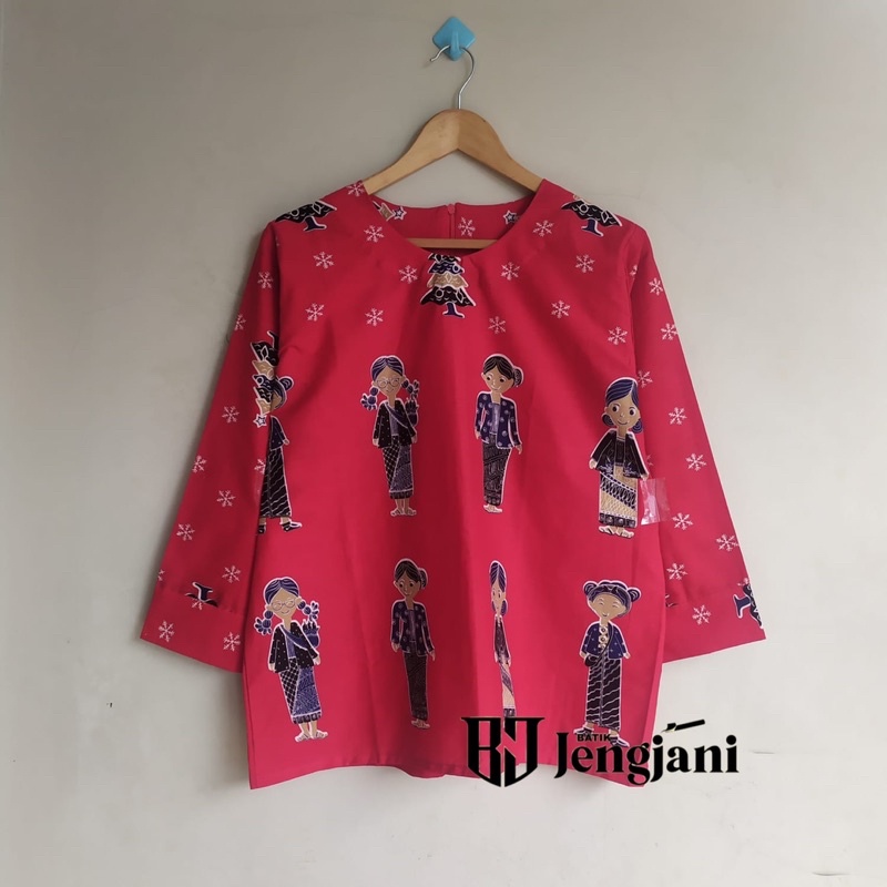 Blouse Santa Top | Christmas Top