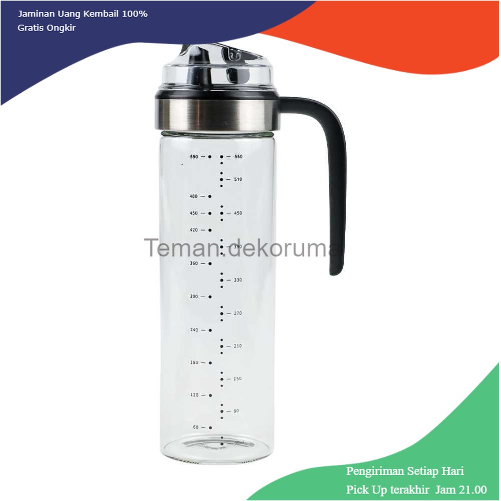 TD -PR AN RUI Botol Minyak Olive Oil Cooking Seasoning Bottle 550ml - YH-033