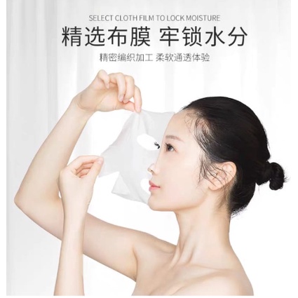 Veze Masker Air Pelembab Kontrol Minyak Lampu Spot Lembut Slip Masker LS