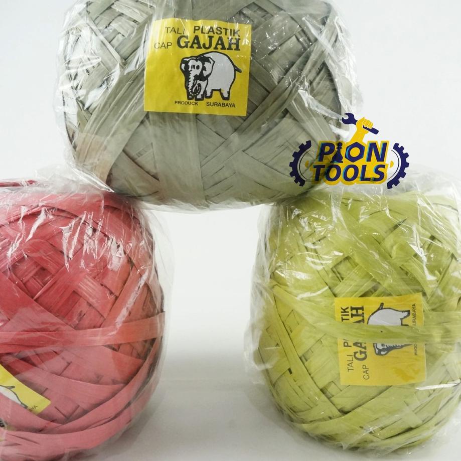 Langsung Kirim Tali Rafia Warna 1kg / Tali rafia murah