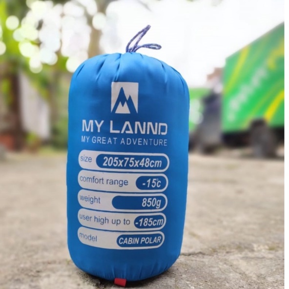 Sleeping bag Polar Plus Bantal Bukan Lotto pada umumnya original