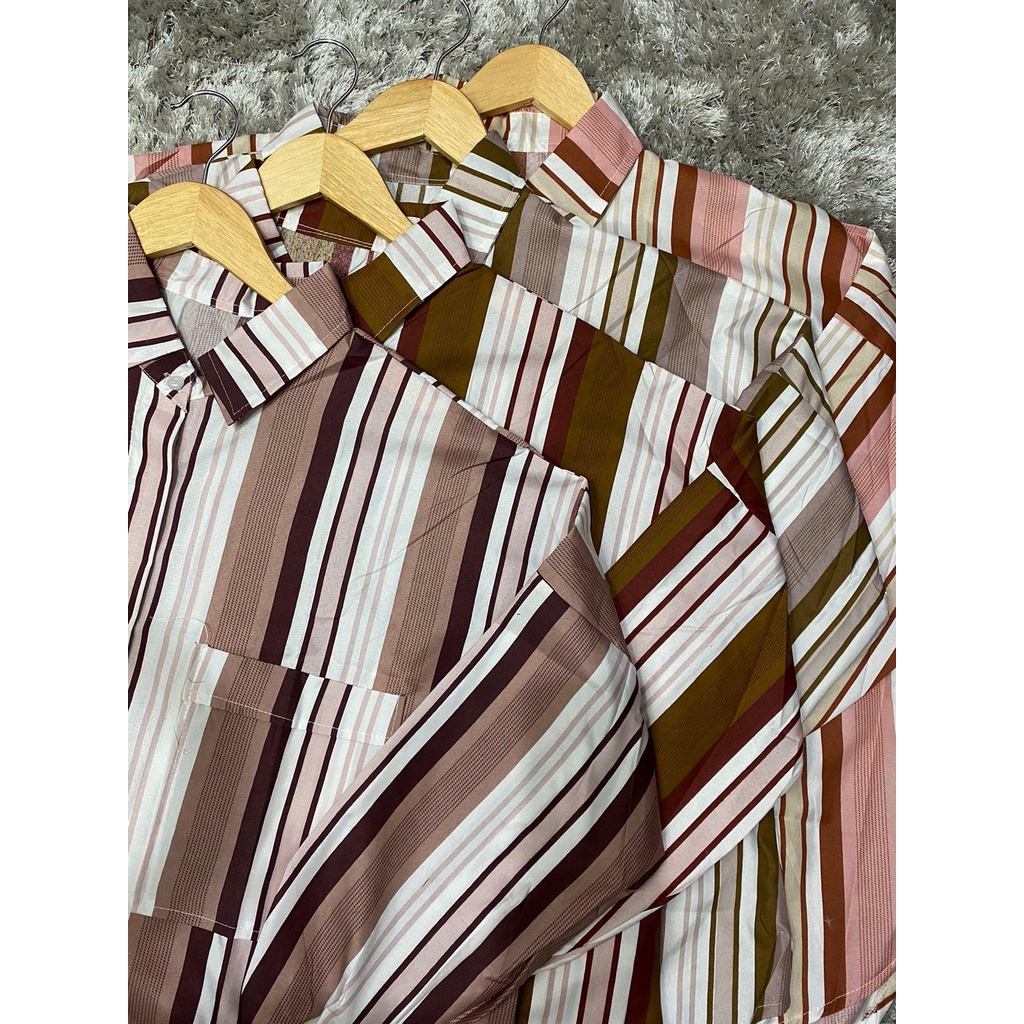 Bella Jumbo Stripe | Tunik Wanita Terbaru