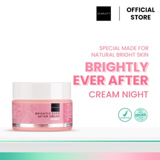 Image of Scarlett Whitening Brightly Ever After Night Cream
