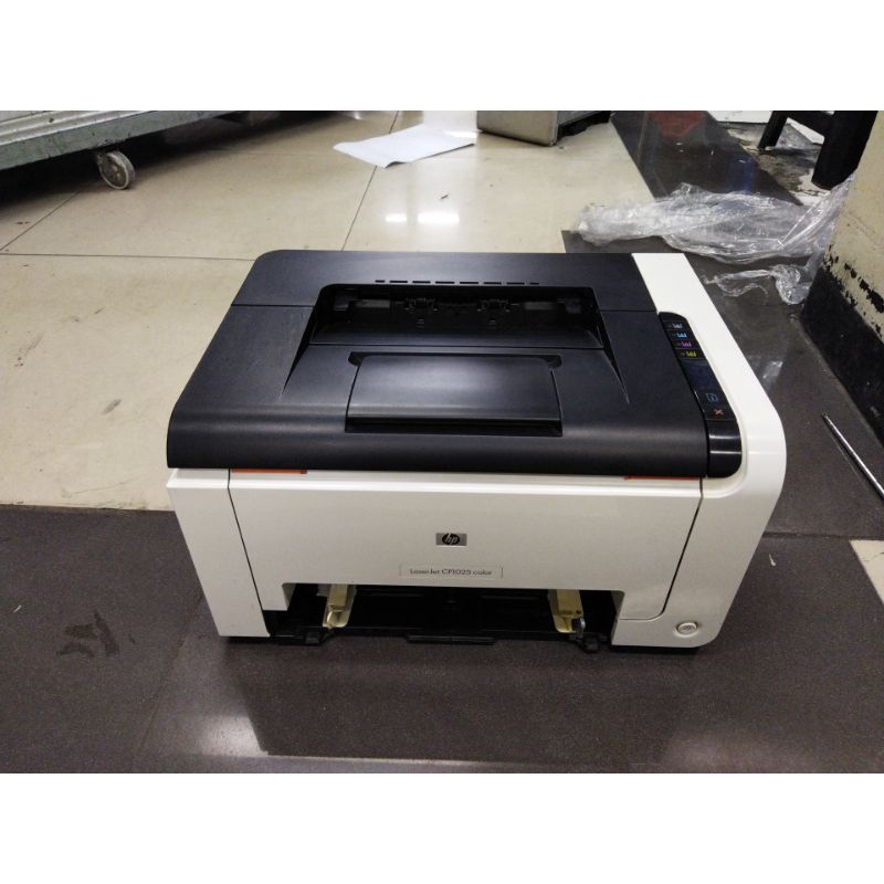 printer color hp laserjet cp1025 siap pakai