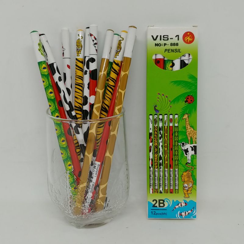 

PROMO Pensil 2B UNIK motif Animal
