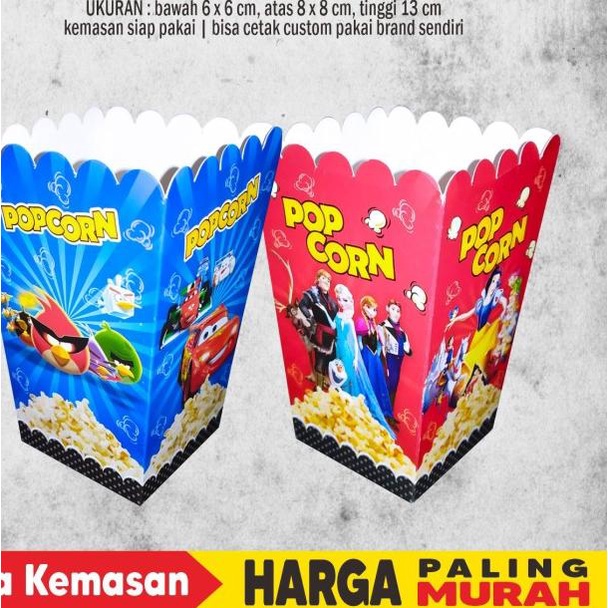 

POPCORN, DUS POPCORN, KEMASAN POPCORN, TEMPAT POPCORN, KOTAK POPCORN