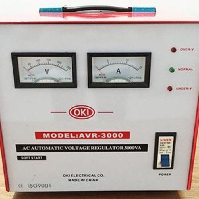 Reg Stabilizer Regulator Listrik Oki 3000 Watt Stabiliser