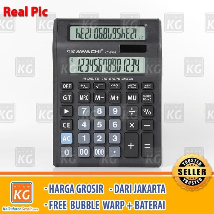 

Kalkulator Kawachi KC - 8514 Best Seller