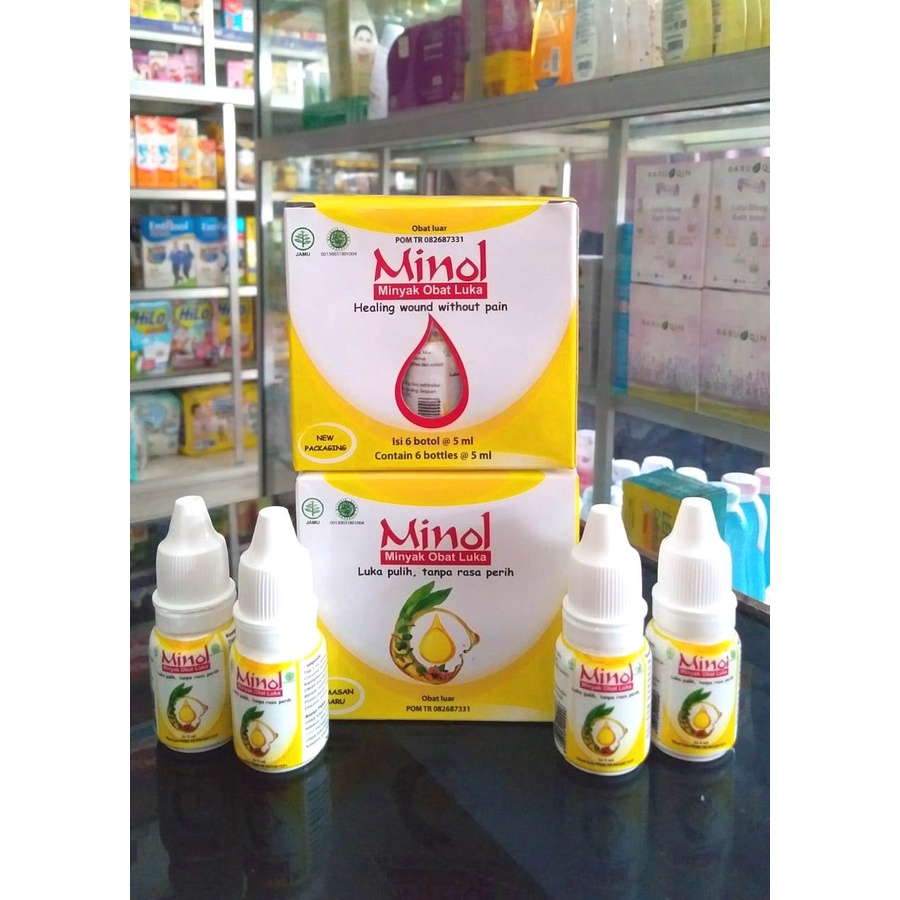 MINOL OBAT LUKA HERBAL 5 ML