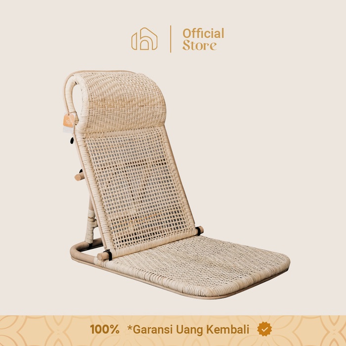 Kursi Tatami Chair /Kursi Lipat Lesehan Tatami Rotan Asli
