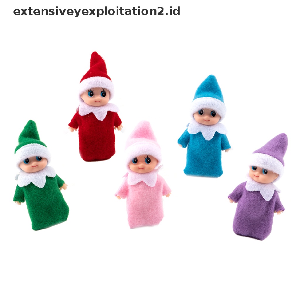 Mainan Boneka Bayi Elf Ukuran 8cm Untuk Aksesoris Rumah Boneka