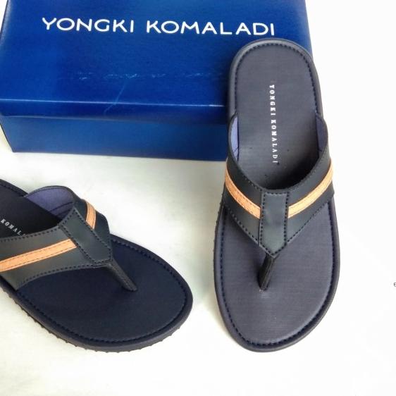 Sandal pria yongki komaladi/sandal jepit pria - camel, 39
