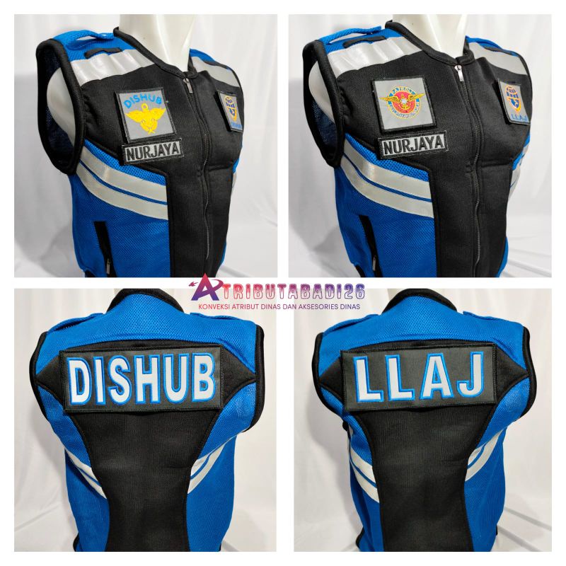rompi dishub terbaru/rompi LLAJ jala tebal/rompi dishub