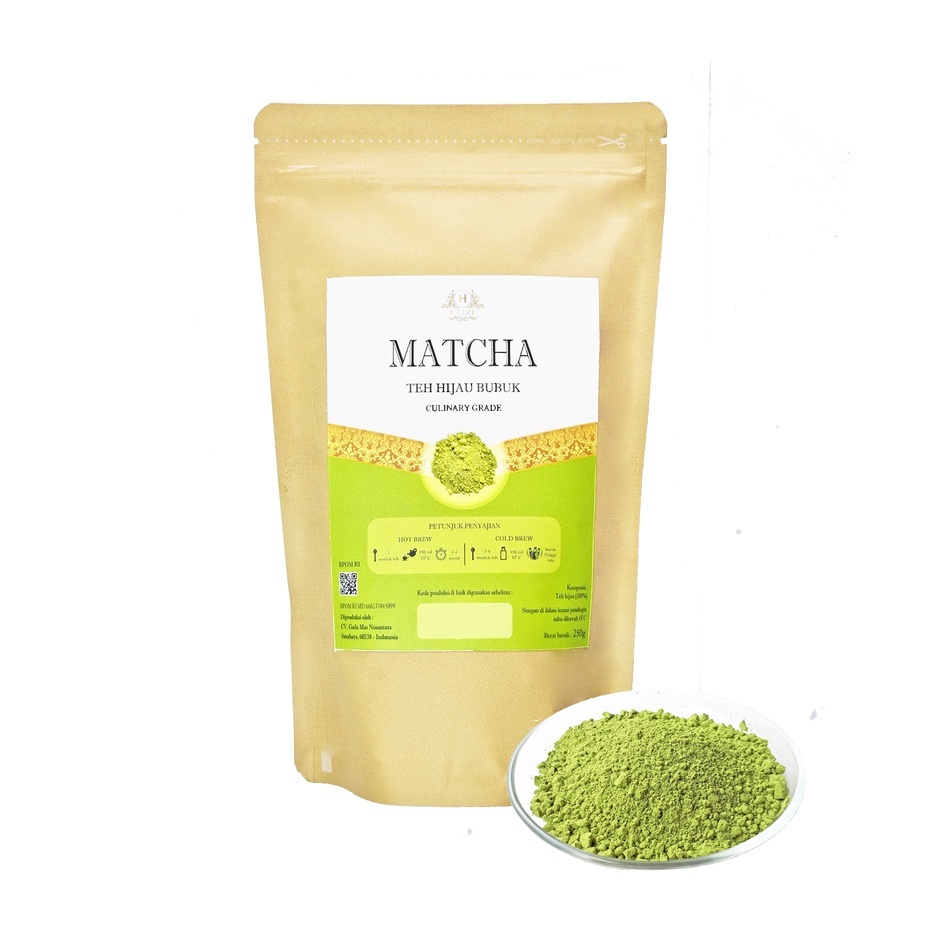 

HEIZL Matcha Japanese Green Tea Powder ( Bubuk Teh Hijau Jepang ) 250gr