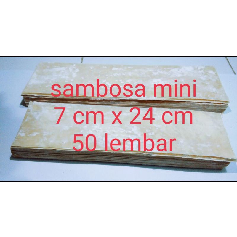 Kulit Sambosa isi 50 lembar