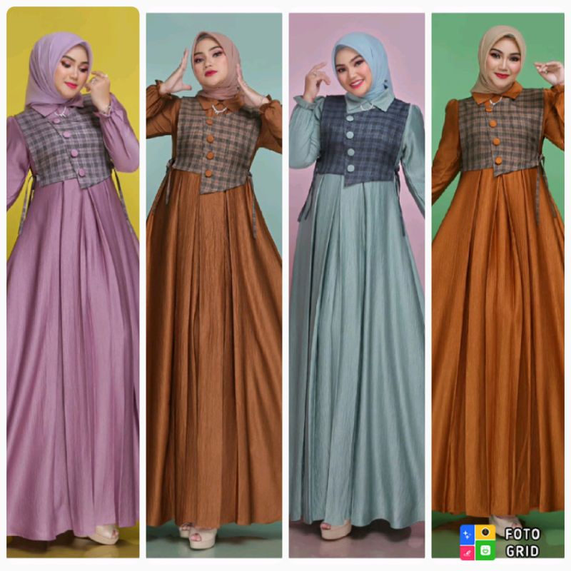 MARIPOSA DRESS VOL 4 FINAL EDITION BYANCA BY IRNA (READY)