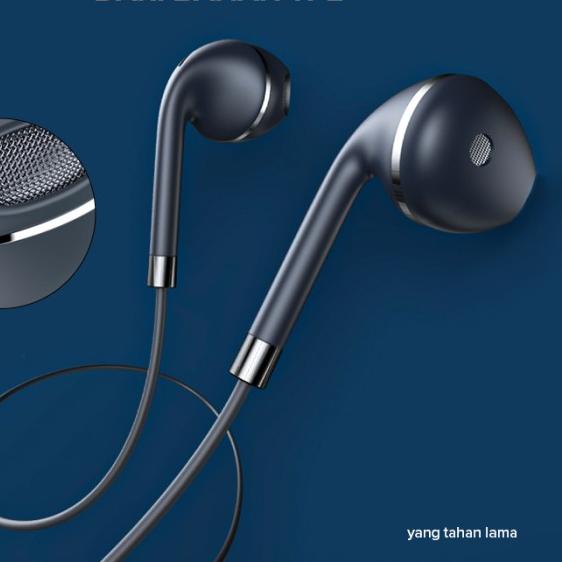 TACOO Earphone Wired Kabel Headset In-Ear Deep Bass - Hijau