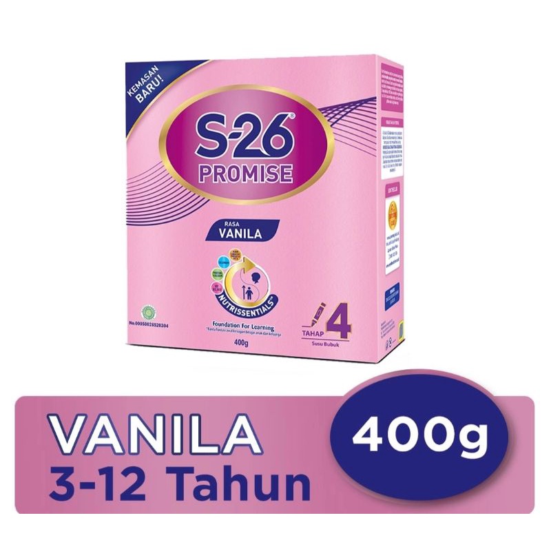 Jual S26 promise vanila 400 gram | Shopee Indonesia