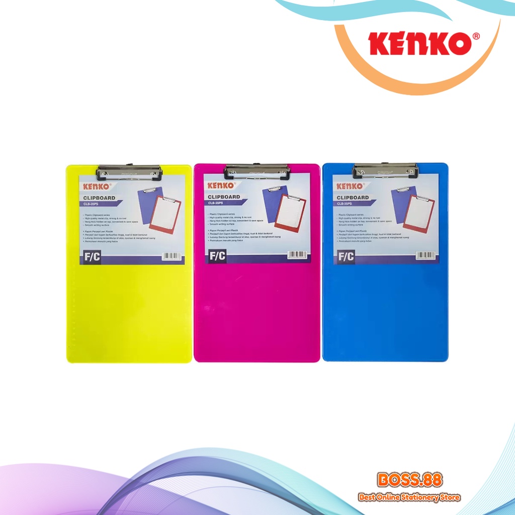 

CLIPBOARD / PAPAN JALAN KENKO FOLIO CLB-35PS