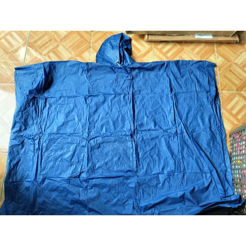 ( 676 Dolphin Blue ) JAS HUJAN PONCHO &quot; STARLET &quot;