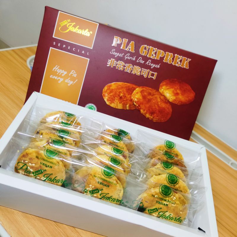 

Pia Geprek Just In Jakarta VEGAN& TIDAK VEGAN. (BACA DESKRIPSI)