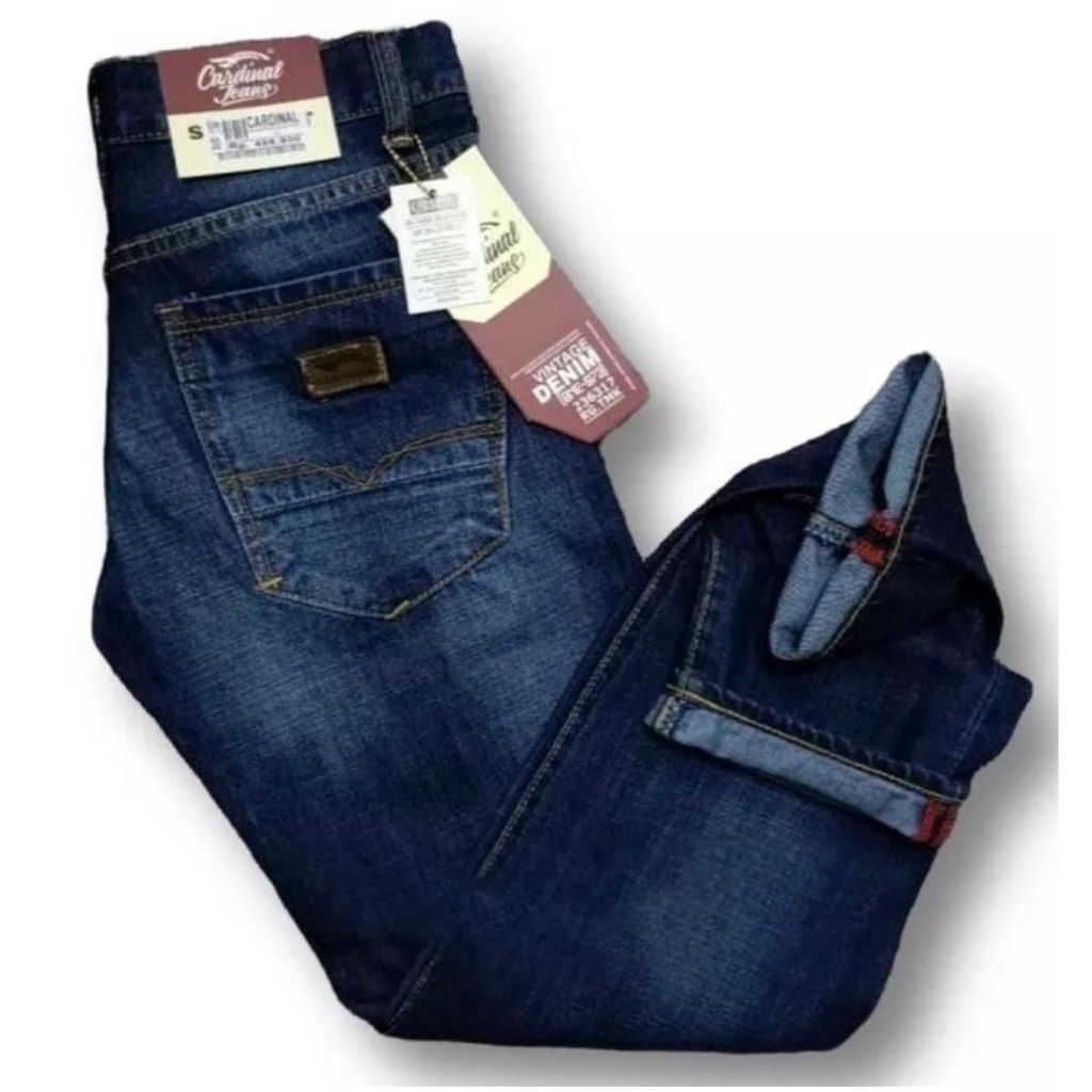 Celana Cardinal Pria Original Asli Terbaru Bonus Masker - Celana Jeans Pria Cardinal Original - CARD