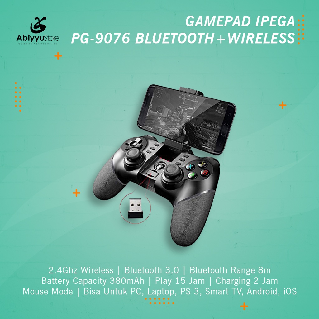 Jual Gamepad Bluetooth Ipega Pg Wireless Stick Gaming Joystick