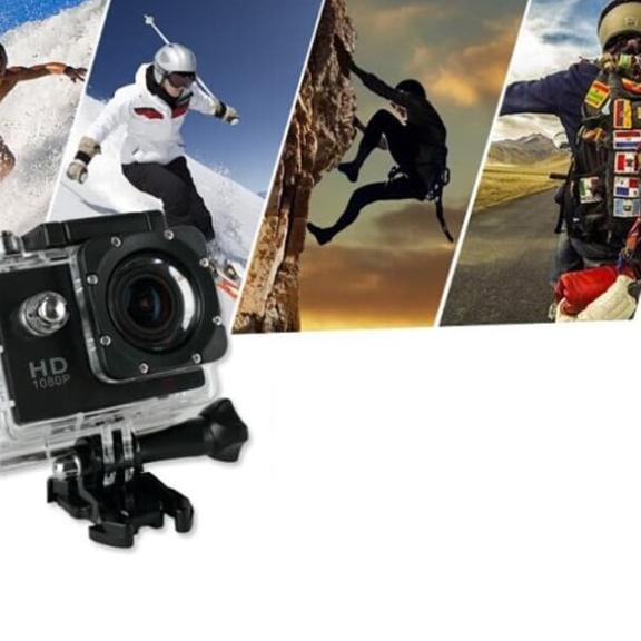Sport Action Camera 1080P / Sportcam 1080P NON WIFI Gopro - Putih