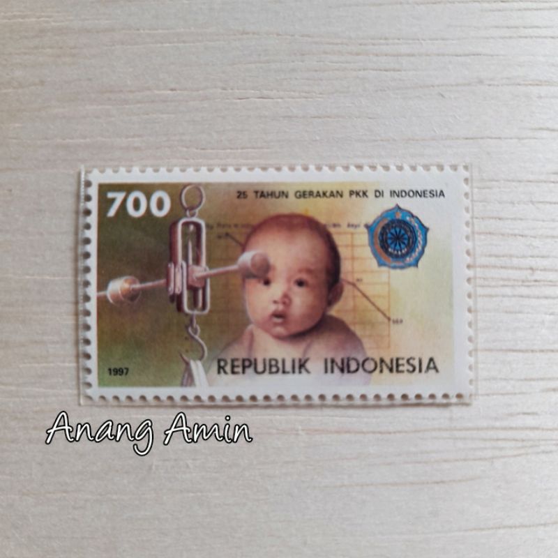 

LOT.F115 PRANGKO INDONESIA I-533 1V 25TH GERAKAN PEMBINAAN KK 1997