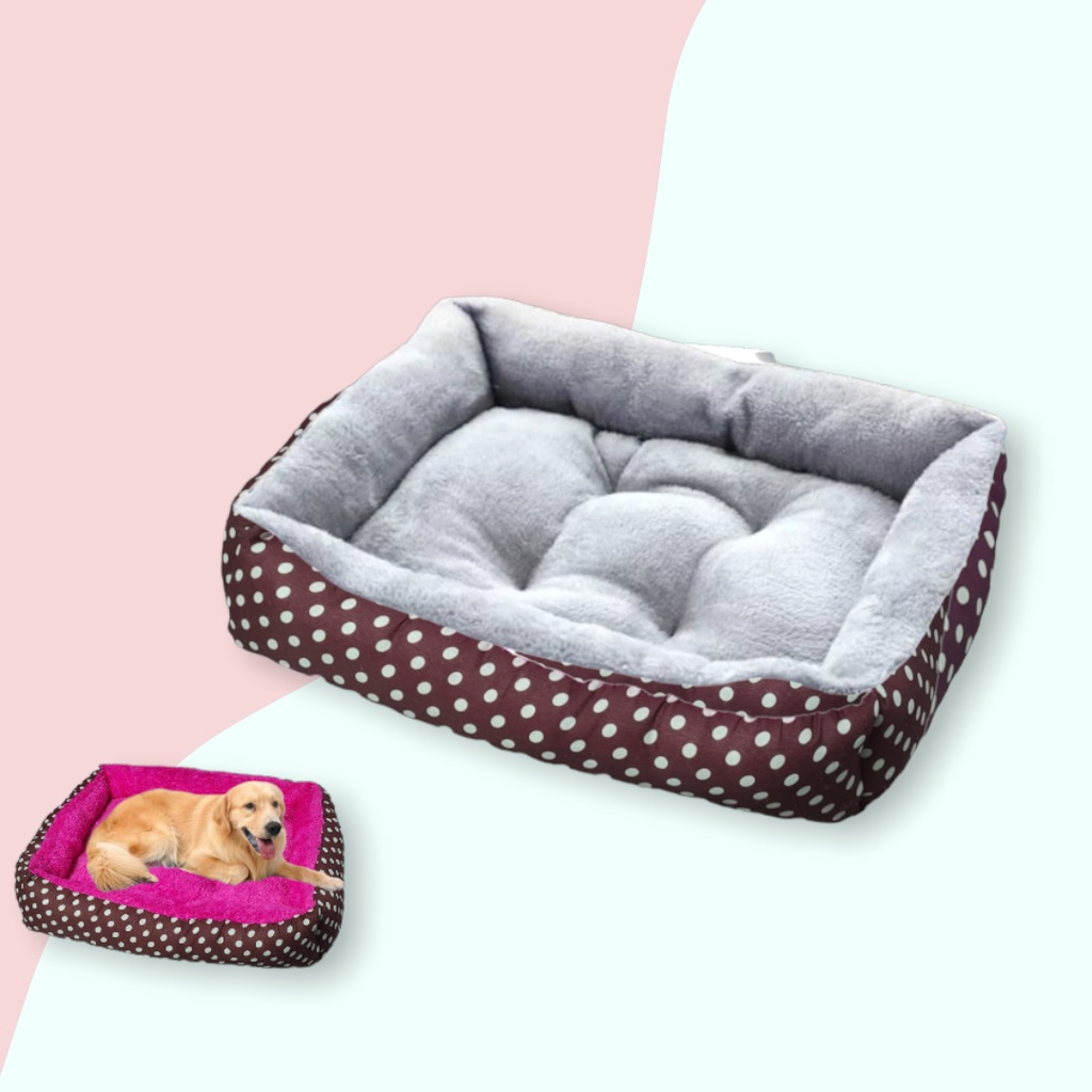 Kasur Kucing dan Anjing Besar Tempat Tidur Hewan 70x50 Cm/Warm Bed/Bantal Kucing/Pets Bed BESAR