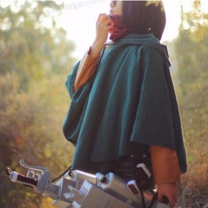 Jubah Attack On Titan Original Japan Shingeki No Kyojin SNK ANIME LEVI - XXL