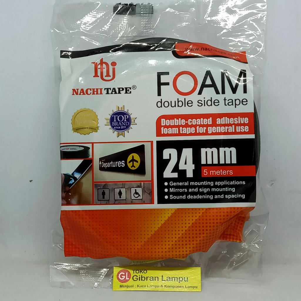 Double Foam Merah Nachi - Double Side Tape - Isolasi Perekat Bolak Balik