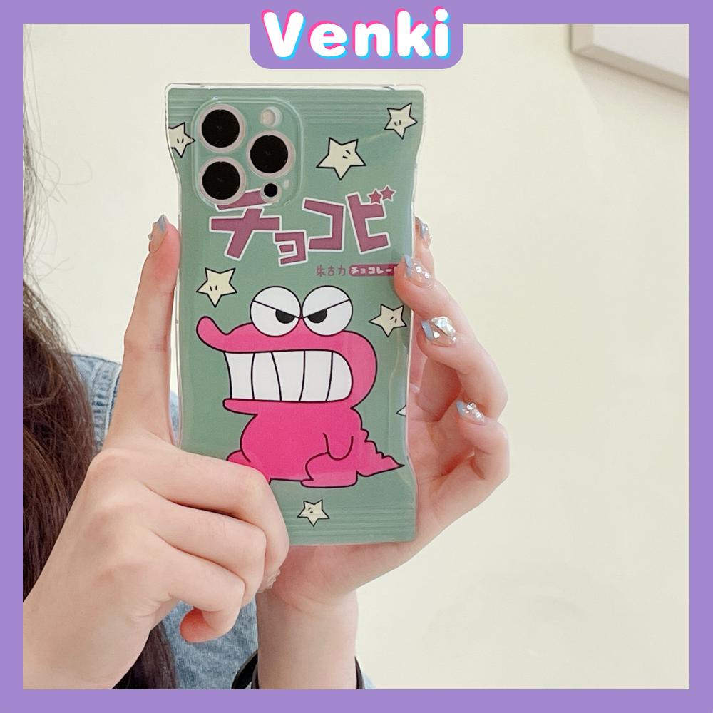 Case For iPhone 14 Pro Max Soft TPU Glossy Case Snack Bag Cartoon Dinosaur Biscuit Camera Protection Airbag Shockproof For iPhone 14 13 12 11 Plus Pro Max 7 Plus X XR