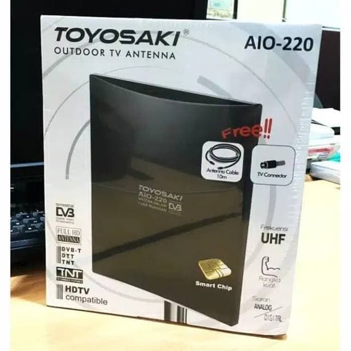Antena Antena Tv Luar / Dalam Toyosaki Aio 220